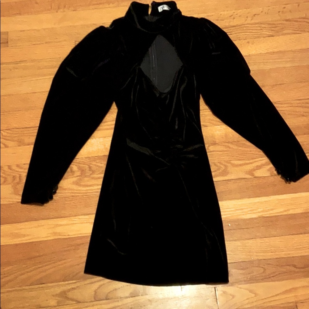 Black mini dress!